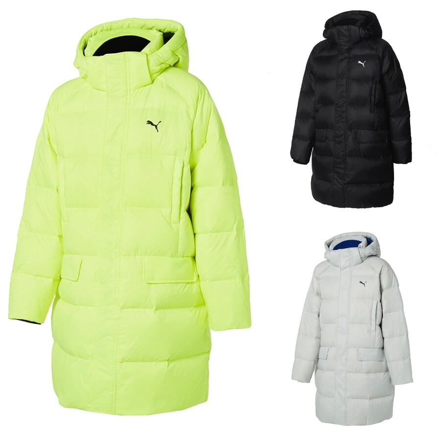 puma puffer jacket long